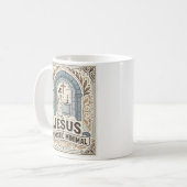Jesus Kloster Minimal Jesus Kloster Minimal Chri Kaffeetasse (Vorderseite Links)