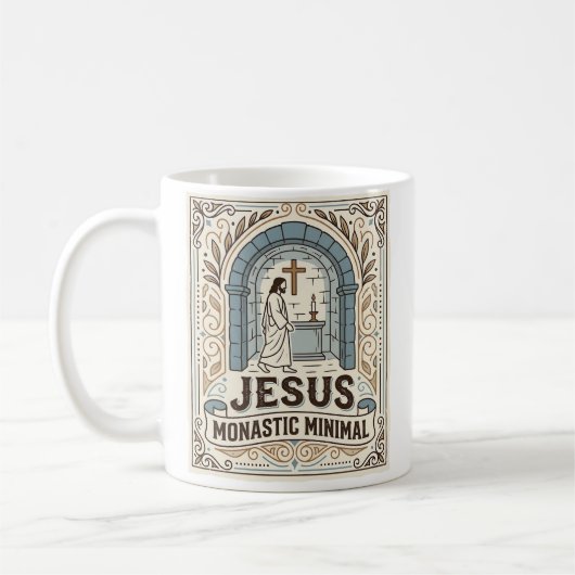 Jesus Kloster Minimal Jesus Kloster Minimal Chri Kaffeetasse (Links)