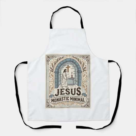 Jesus Kloster Minimal Jesus Kloster Minimal Chri Schürze (Vorderseite)