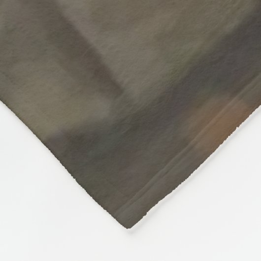 JESUS KNOCKIERT AN DER TÜR FLEECEDECKE (Ecke)