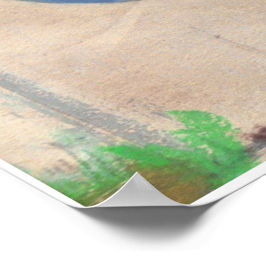 JESUS KNOCKS Poster (Ecke)