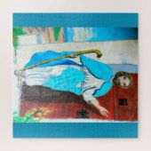 JESUS KNOCKT AUF DAS DOOR-Puzzle Puzzle (Horizontal)