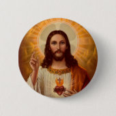 Jesus-Knopf Button (Vorderseite)