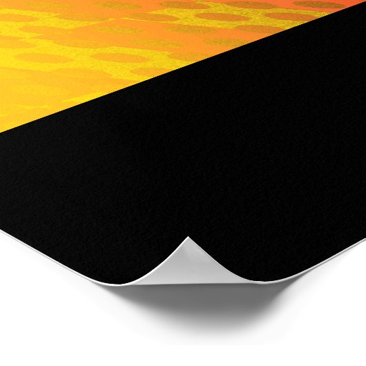 JESUS KOMMEND BALD WOOD POSTER (Ecke)