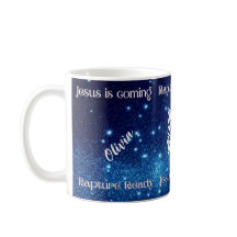 "Jesus kommt auf Rapture Ready" Design-Tasse