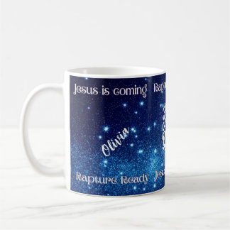 "Jesus kommt auf Rapture Ready" Design-Tasse Kaffeetasse