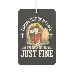 Jesus kommt aus meiner Höhle Autolufterfrischer