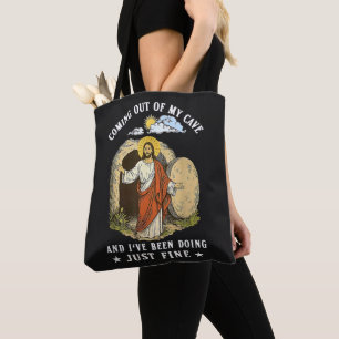 Jesus kommt aus meiner Höhle Tasche