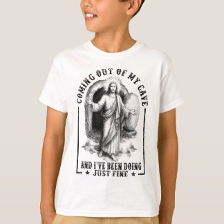 Jesus kommt aus meiner Höhle und ich habe mich ger T-Shirt