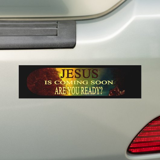 Jesus kommt bald autoaufkleber (Auf Auto)