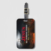 JESUS KOMMT BALD GEPÄCKANHÄNGER