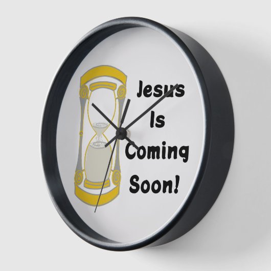 Jesus kommt bald Gold Uhr (Winkel)