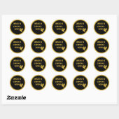 Jesus kommt bald _Goldtaube Sticker (Blatt)