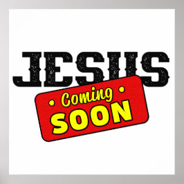 JESUS kommt bald Poster
