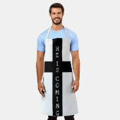 JESUS kommt bald Schürze (Getragen)