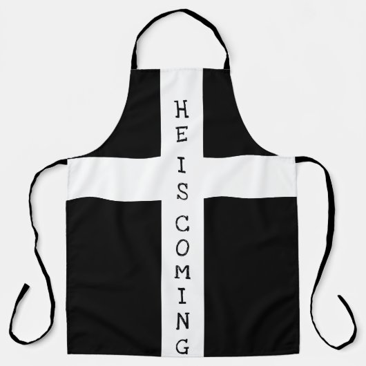 JESUS kommt bald Schürze (Vorderseite)