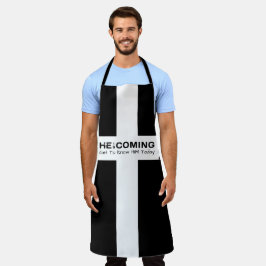 Jesus kommt bald schürze