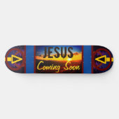 Jesus kommt bald Skateboard (Horizontal)