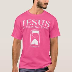 Jesus kommt bald zum Countdown für den Christliche T-Shirt