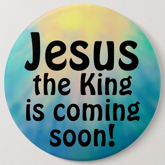 Jesus kommt button (Vorderseite)