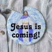Jesus kommt! button (Beispiel)