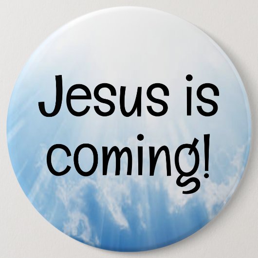 Jesus kommt! button (Vorderseite)