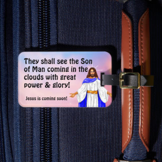 Jesus kommt! gepäckanhänger