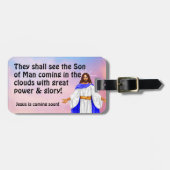 Jesus kommt! gepäckanhänger (Vorderseite horizontal)