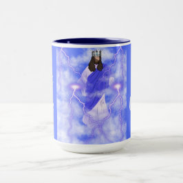 Jesus kommt in den Wolken Tasse