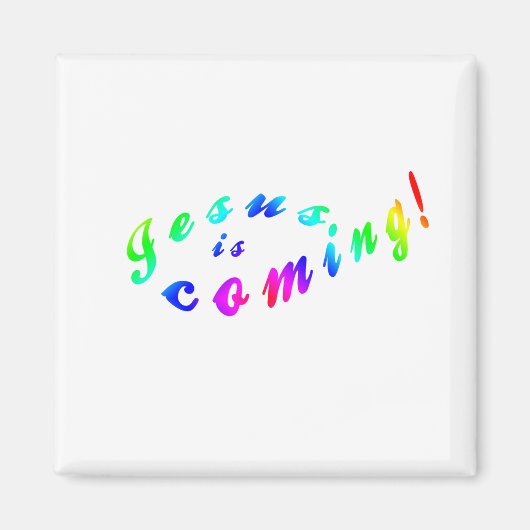 Jesus kommt magnet (Vorne)