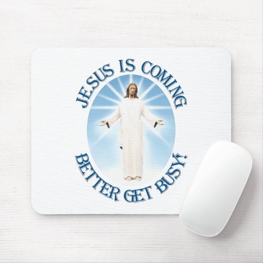 Jesus kommt mousepad (Mit Mouse)