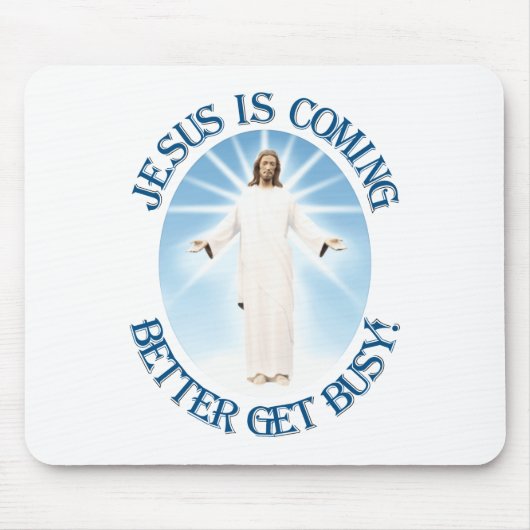 Jesus kommt mousepad (Vorne)