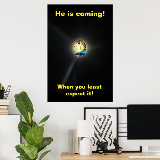 JESUS KOMMT POSTER (Heimbüro)