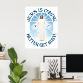 Jesus kommt poster (Heimbüro)