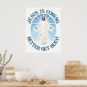 Jesus kommt poster (Küche)