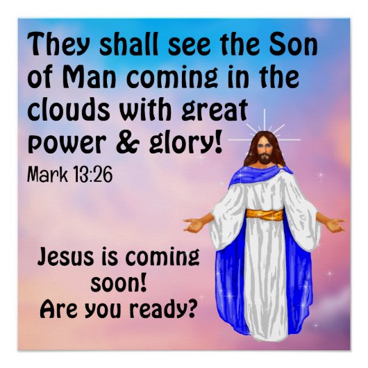 Jesus kommt! poster (Vorderseite)