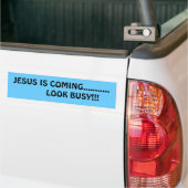 JESUS KOMMT ........... SCHAUEN SIE!! AUTOAUFKLEBER (Auf Lkw)