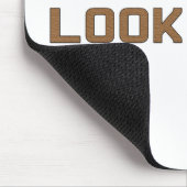 Jesus kommt - schauen Sie beschäftigt Mousepad (Ecke)