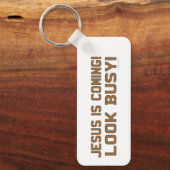 Jesus kommt Schlüsselanhänger (Vorderseite)