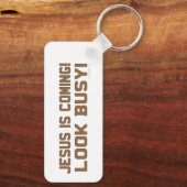 Jesus kommt Schlüsselanhänger (Rückseite)