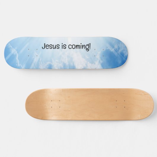 Jesus kommt! skateboard (Horizontal)