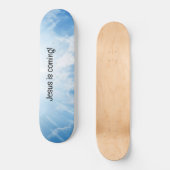 Jesus kommt! skateboard (Vorderseite)
