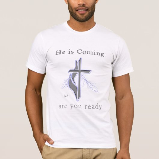 Jesus kommt T - Shirt (Vorderseite)