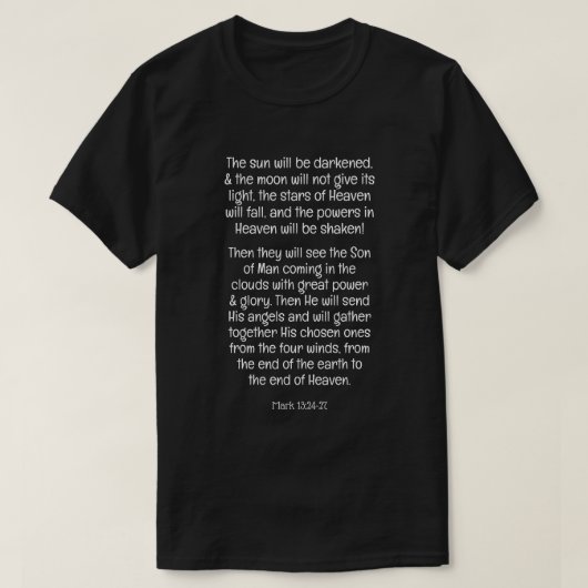 Jesus kommt! T-Shirt (Design vorne)