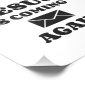 JESUS KOMMT WIEDER FOTODRUCK (Ecke)