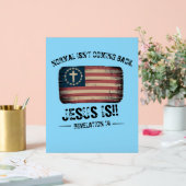 Jesus kommt zurück acrylschild (Hochzeit)