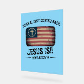 Jesus kommt zurück acrylschild (Winkel)