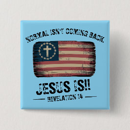 Jesus kommt zurück button