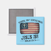 Jesus kommt zurück magnet (Vorderseite/Rückseite)