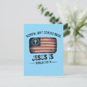 Jesus kommt zurück postkarte (Stehend Vorderseite)